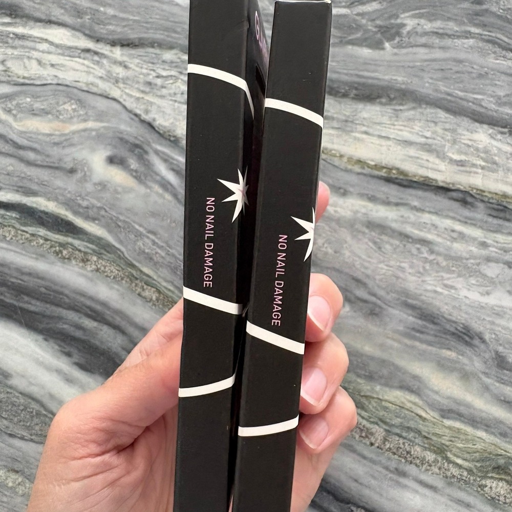 Glamermaid Handmade Press On Nails 2 Sets Champagne Gold Cat Eye Gel M302010422A - Picture 6 of 10